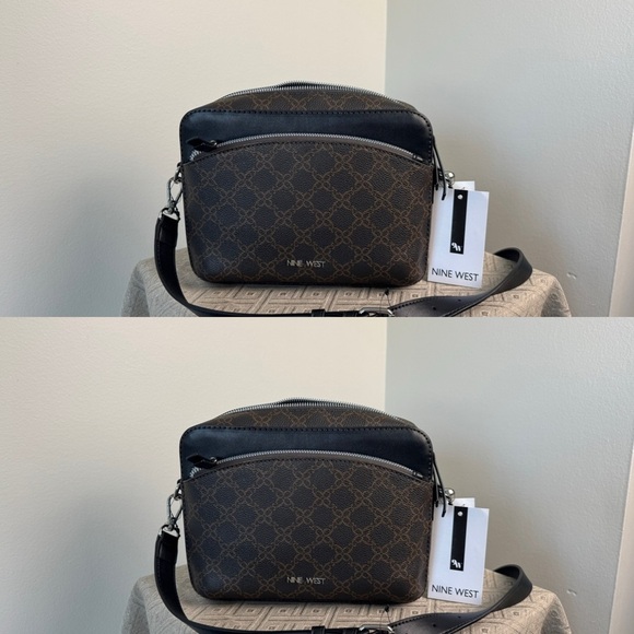 Nine West Brown Crossbody NWT - Picture 2 of 9